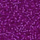 Miyuki seed beads 11/0 - Silver lined dyed hot lavender 11-1339